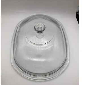 Replacement Rival Oval Glass Lid 12"x9" Crock Pot 3745 3756 3755 3760 3780 3960
